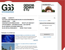 Tablet Screenshot of gg6tu.comune.genova.it