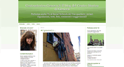 Desktop Screenshot of centrostorico.genova.it